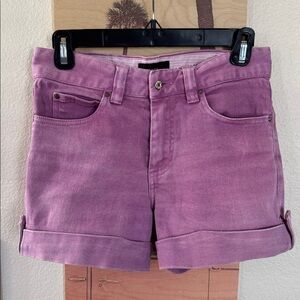 Obey Women's Cuffed Jean Shorts